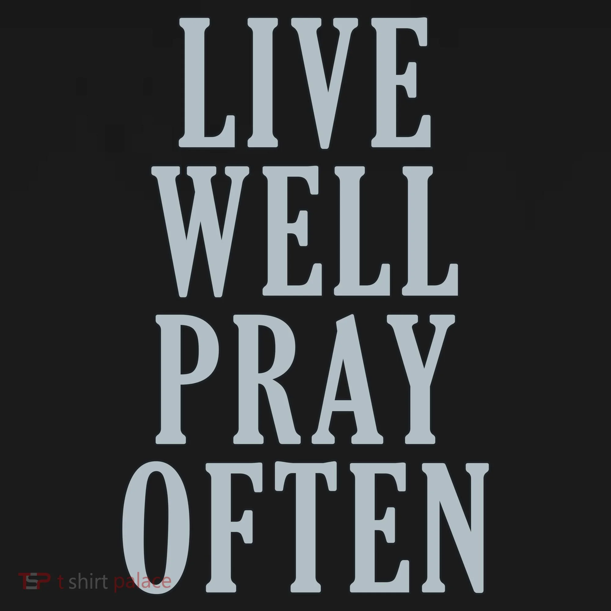 Live Well Pray Often Women's Tank Top