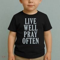 Live Well Pray Often Toddler T-Shirt thumb 2