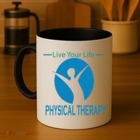Live Your Life Physical Therapy Coffee Mug thumb 4