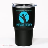 Live Your Life Physical Therapy Tumbler thumb 0