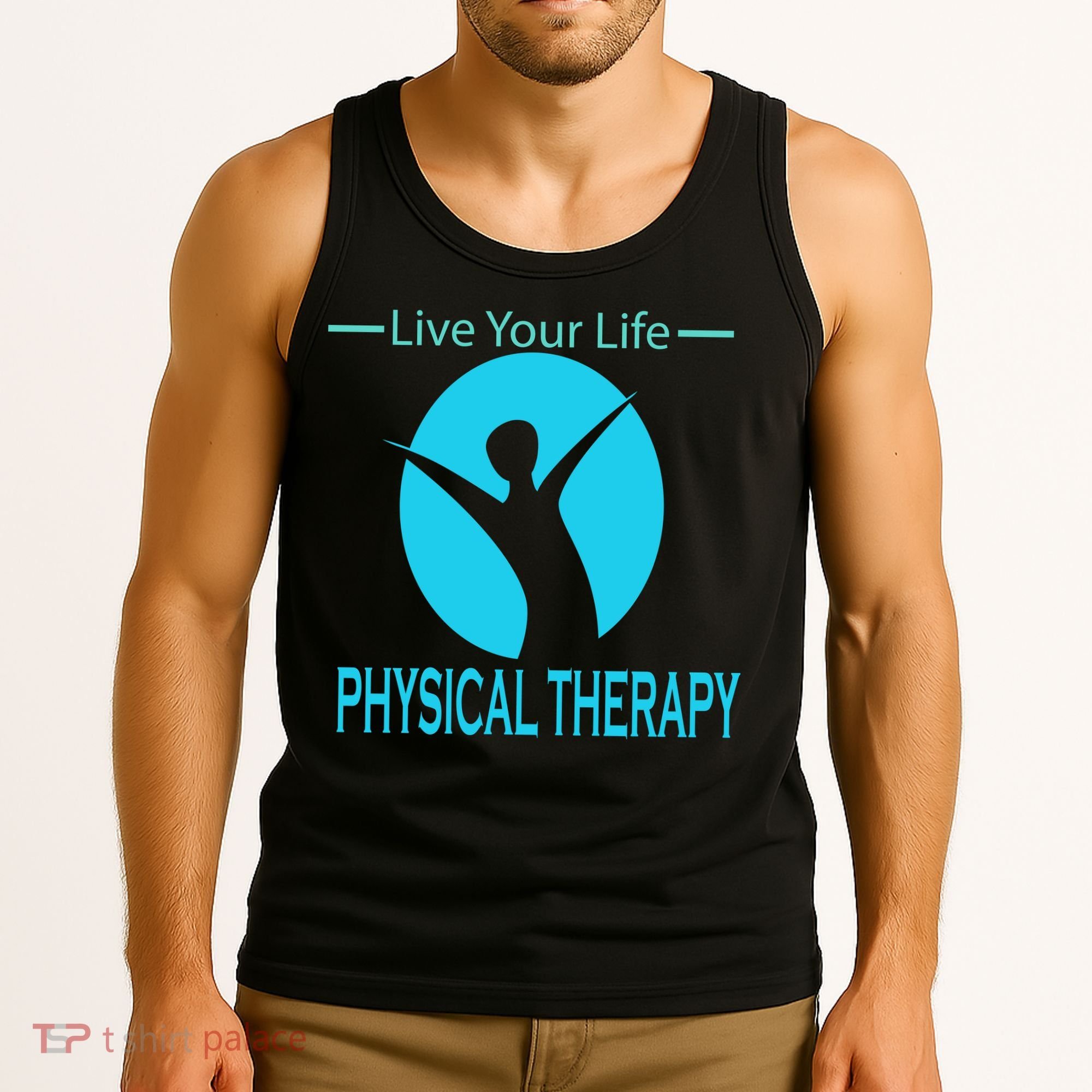 Live Your Life Physical Therapy Tank Top