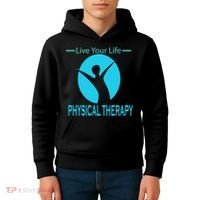 Live Your Life Physical Therapy Kids Hoodie thumb 4