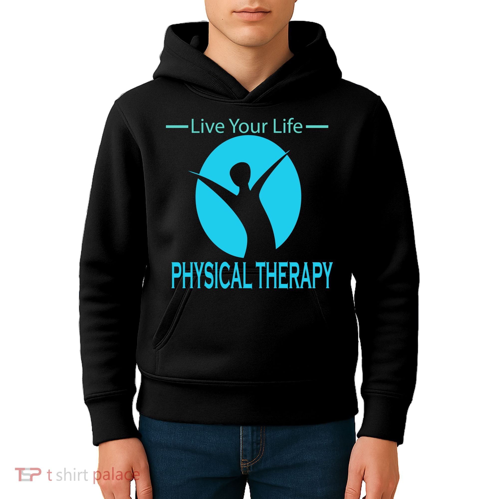 Live Your Life Physical Therapy Kids Hoodie