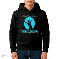 Live Your Life Physical Therapy Kids Hoodie thumb 4