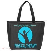 Live Your Life Physical Therapy Tote Bag thumb 0