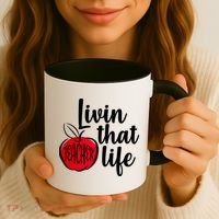 Livin That Teacher Life Coffee Mug thumb 3