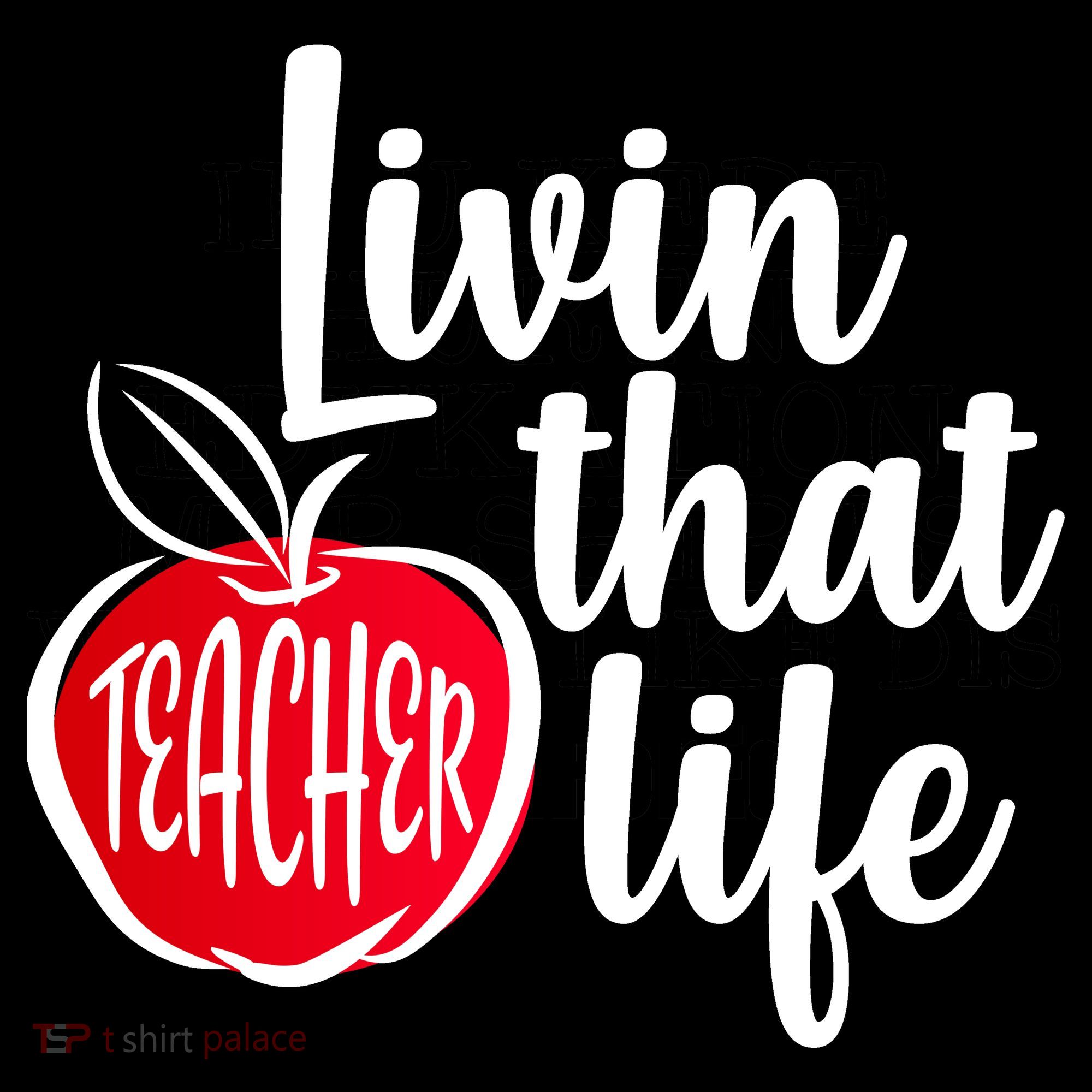 Livin That Teacher Life Ornament