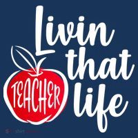 Livin That Teacher Life Women's Tank Top thumb 5