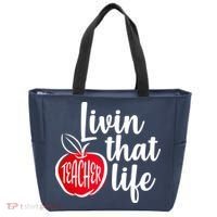 Livin That Teacher Life Tote Bag thumb 0