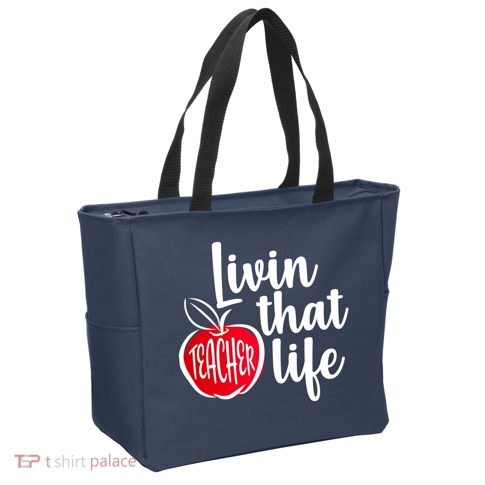 Livin That Teacher Life Tote Bag