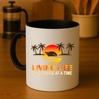Living Life One Cruse At A Time Coffee Mug thumb 4