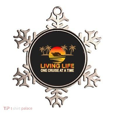Living Life One Cruse At A Time Ornament
