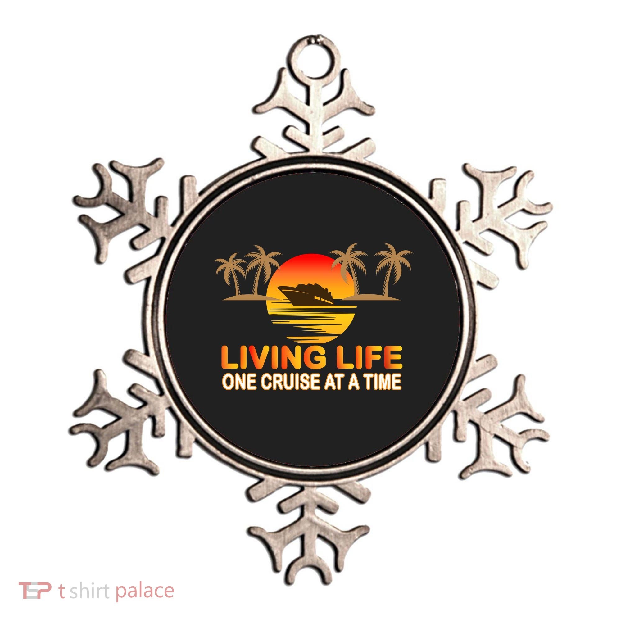 Living Life One Cruse At A Time Ornament
