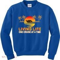 Living Life One Cruse At A Time Kids Sweatshirt thumb 0