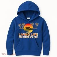 Living Life One Cruse At A Time Kids Hoodie thumb 0