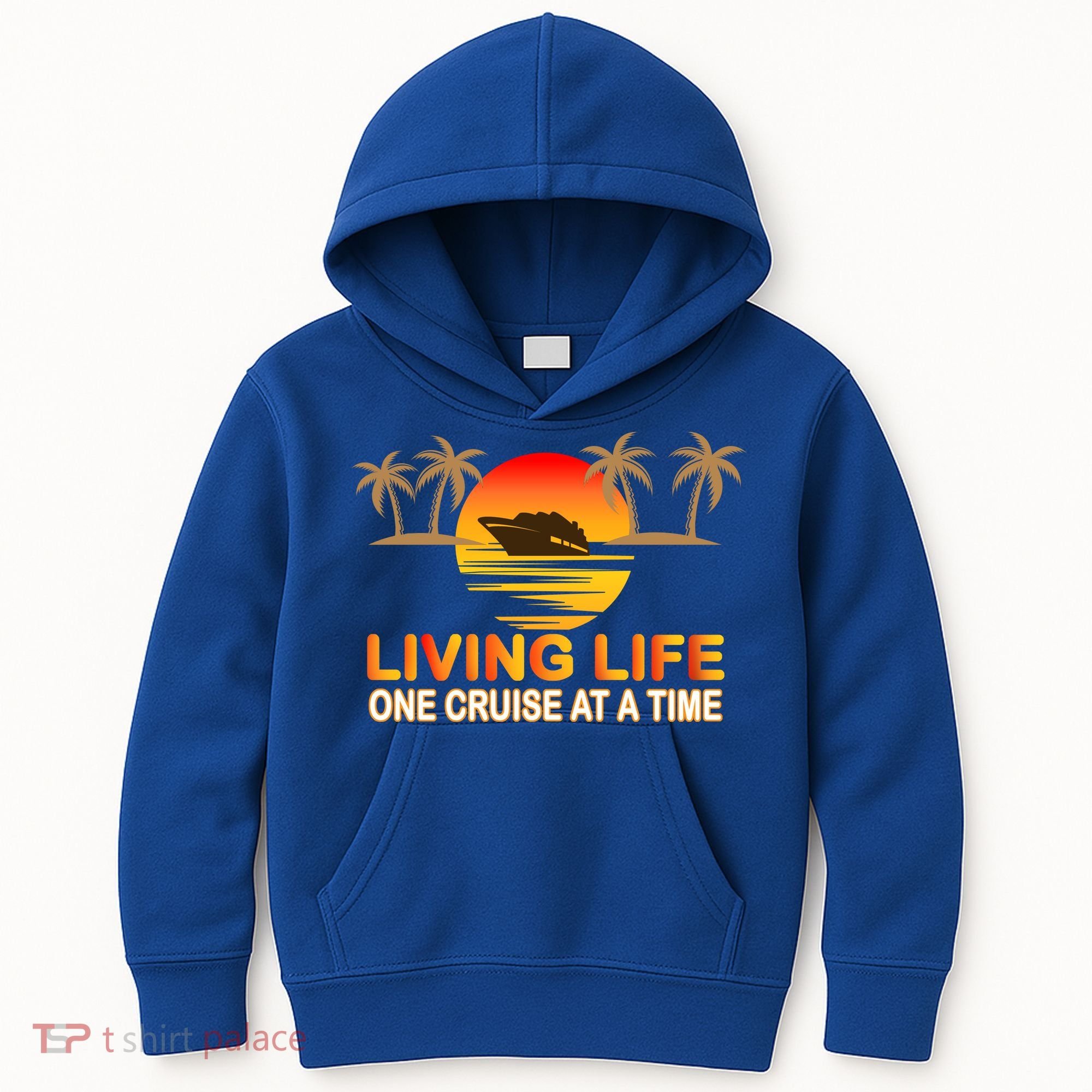 Living Life One Cruse At A Time Kids Hoodie