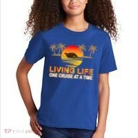 Living Life One Cruse At A Time Kids T-Shirt thumb 2
