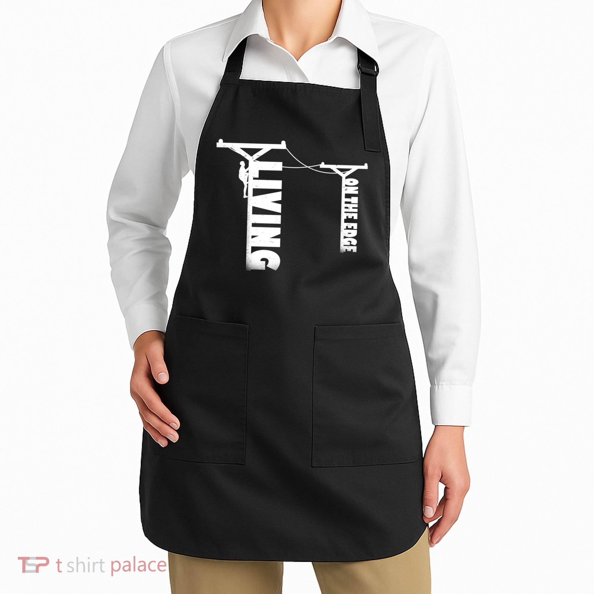Living On The Edge Apron