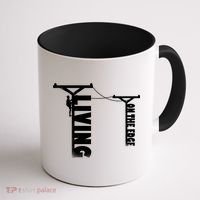 Living On The Edge Coffee Mug thumb 1