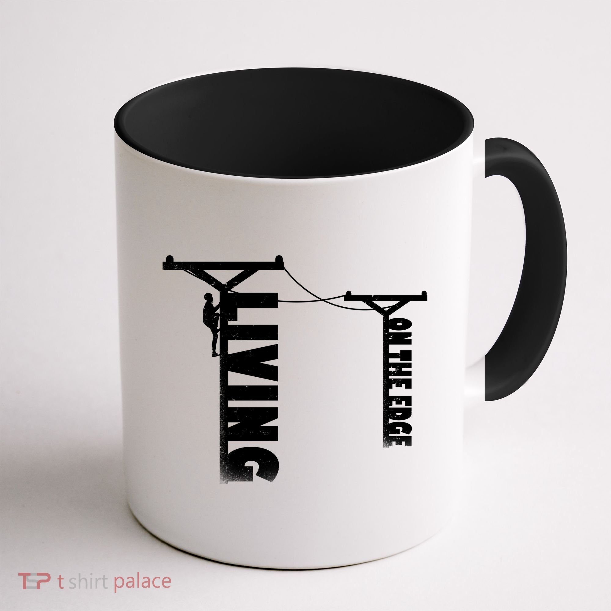 Living On The Edge Coffee Mug
