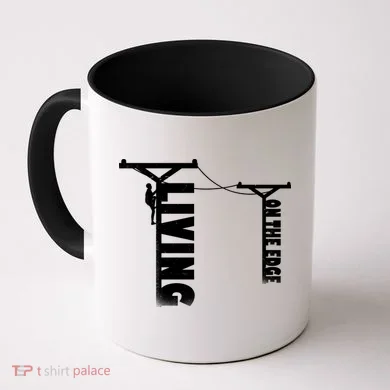 Living On The Edge Coffee Mug
