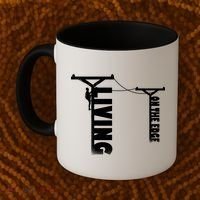 Living On The Edge Coffee Mug thumb 2