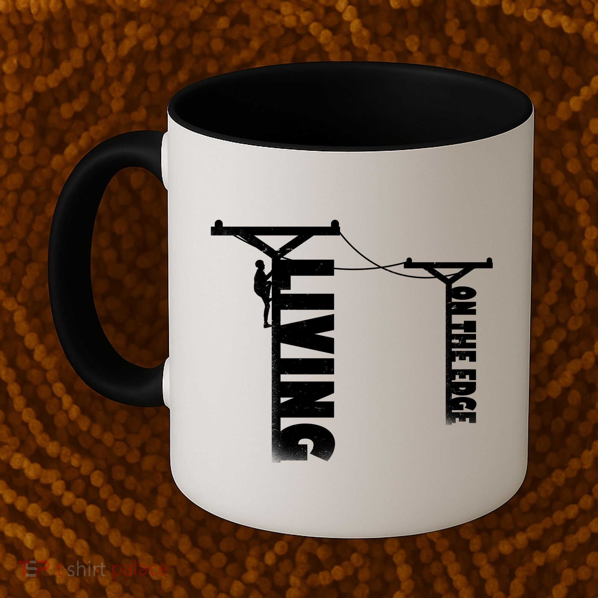 Living On The Edge Coffee Mug