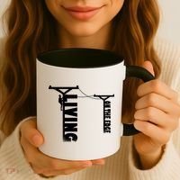 Living On The Edge Coffee Mug thumb 3
