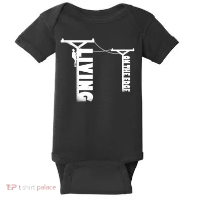 Living On The Edge Baby Bodysuit