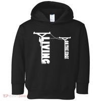 Living On The Edge Toddler Hoodie thumb 0