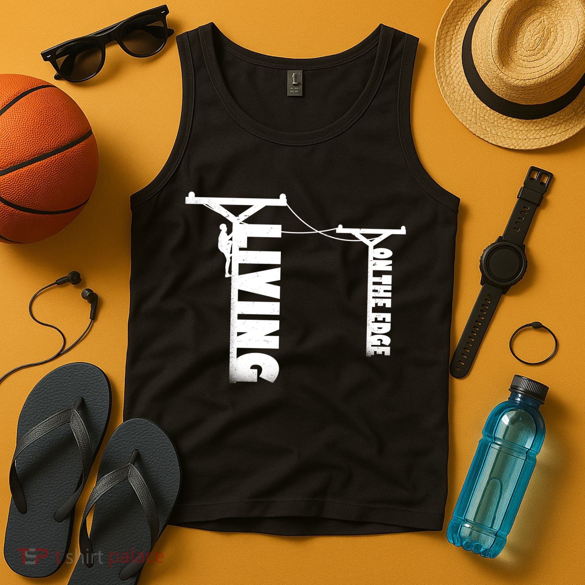 Living On The Edge Tank Top