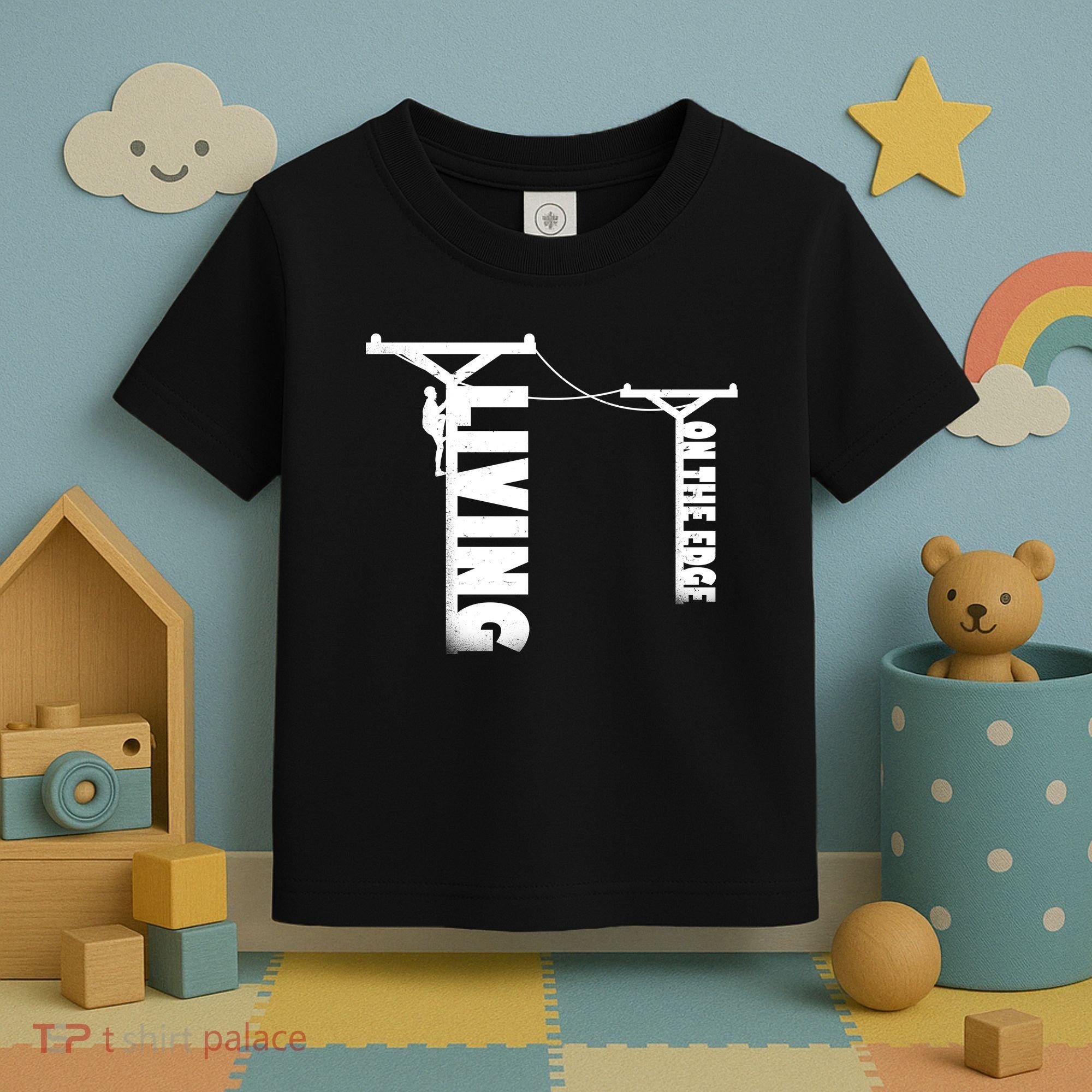 Living On The Edge Toddler T-Shirt