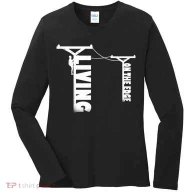 Living On The Edge Women's Long Sleeve Shirt
