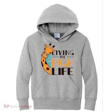 Living The High Life Kids Hoodie