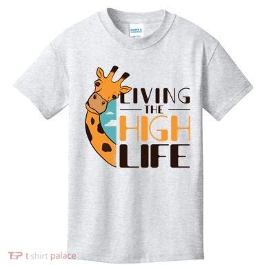 Living The High Life Kids T-Shirt