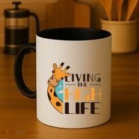 Living The High Life Coffee Mug thumb 4