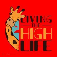 Living The High Life Santa Hat thumb 1