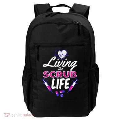 Living The Scrub Life Nurse Backpack
