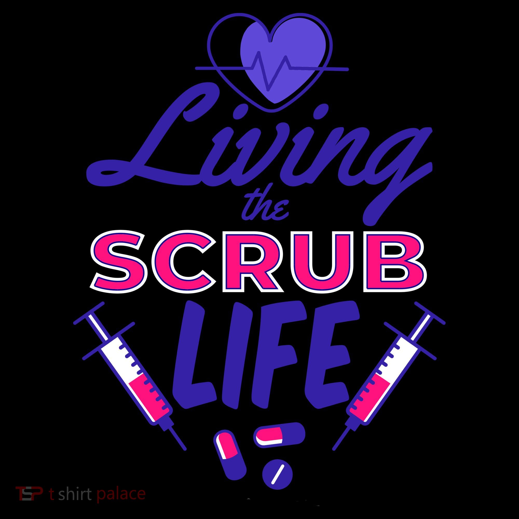 Living The Scrub Life Nurse Coffee Mug