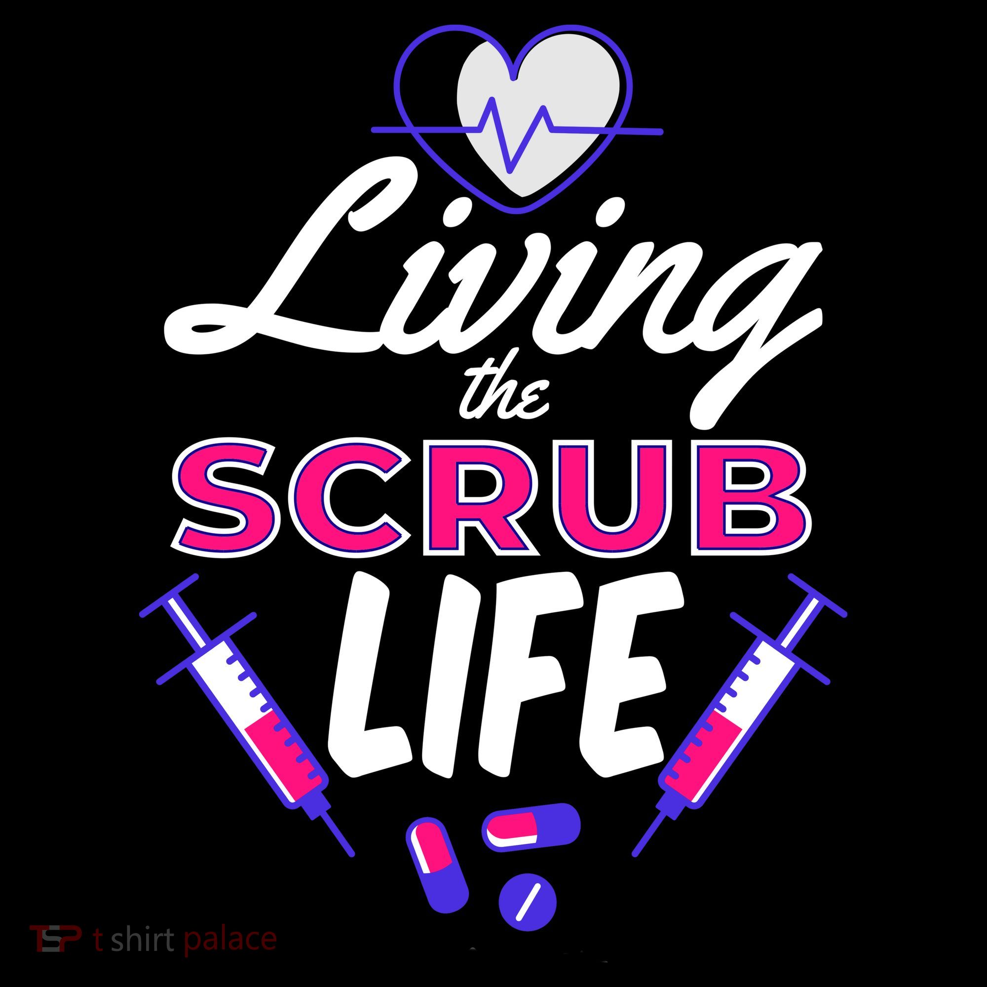 Living The Scrub Life Nurse Women's Tank Top