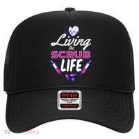 Living The Scrub Life Nurse Hat thumb 0