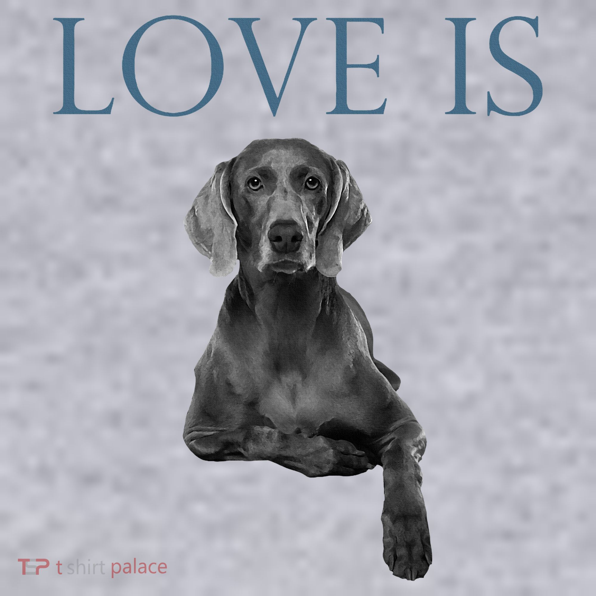 Love Is Weimaraner Women's Sweatshirt