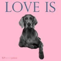 Love Is Weimaraner Coaster thumb 2