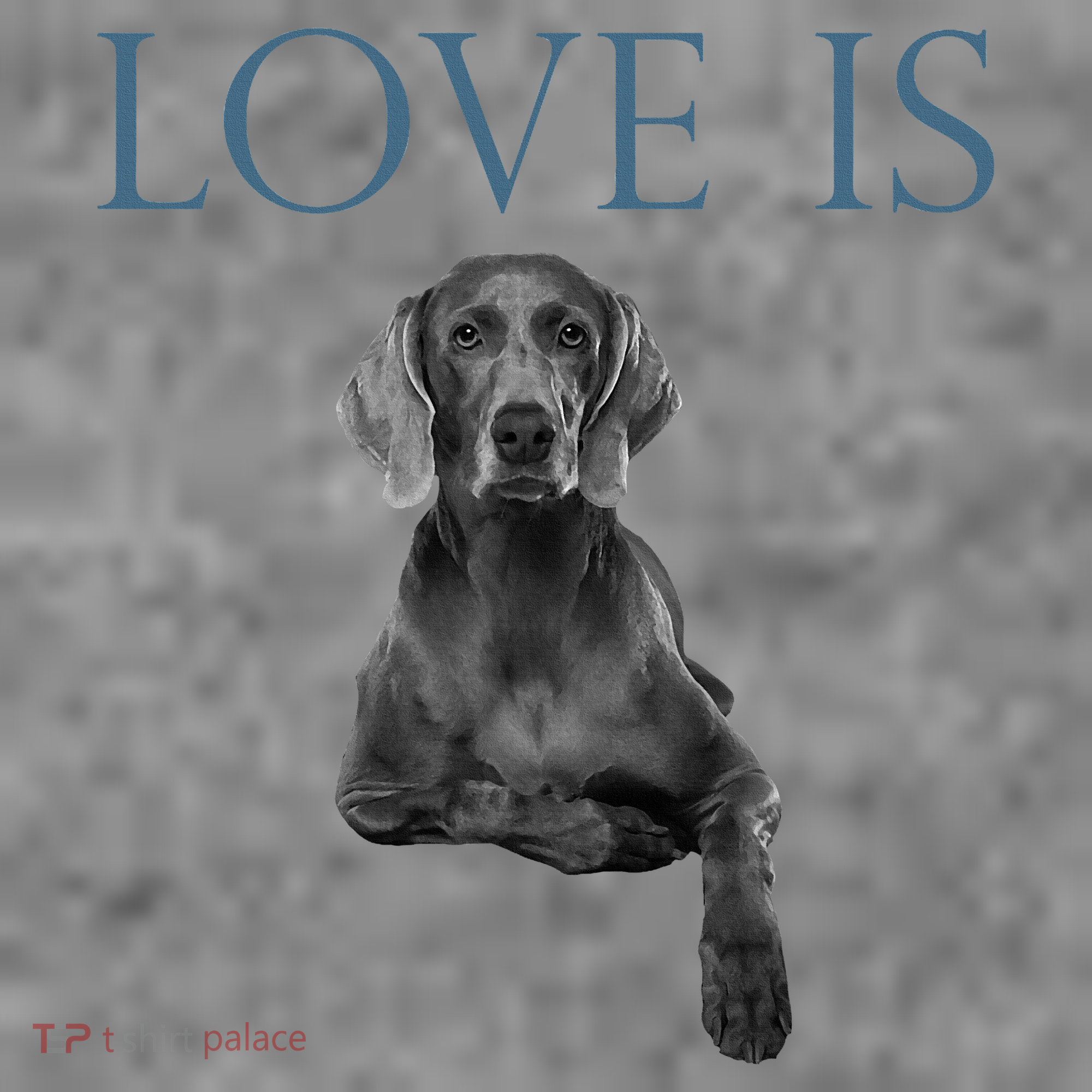 Love Is Weimaraner Toddler Hoodie