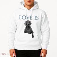 Love Is Weimaraner Hoodie thumb 2