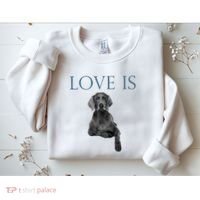 Love Is Weimaraner Sweatshirt thumb 2