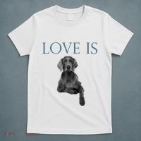 Love Is Weimaraner T-Shirt thumb 5