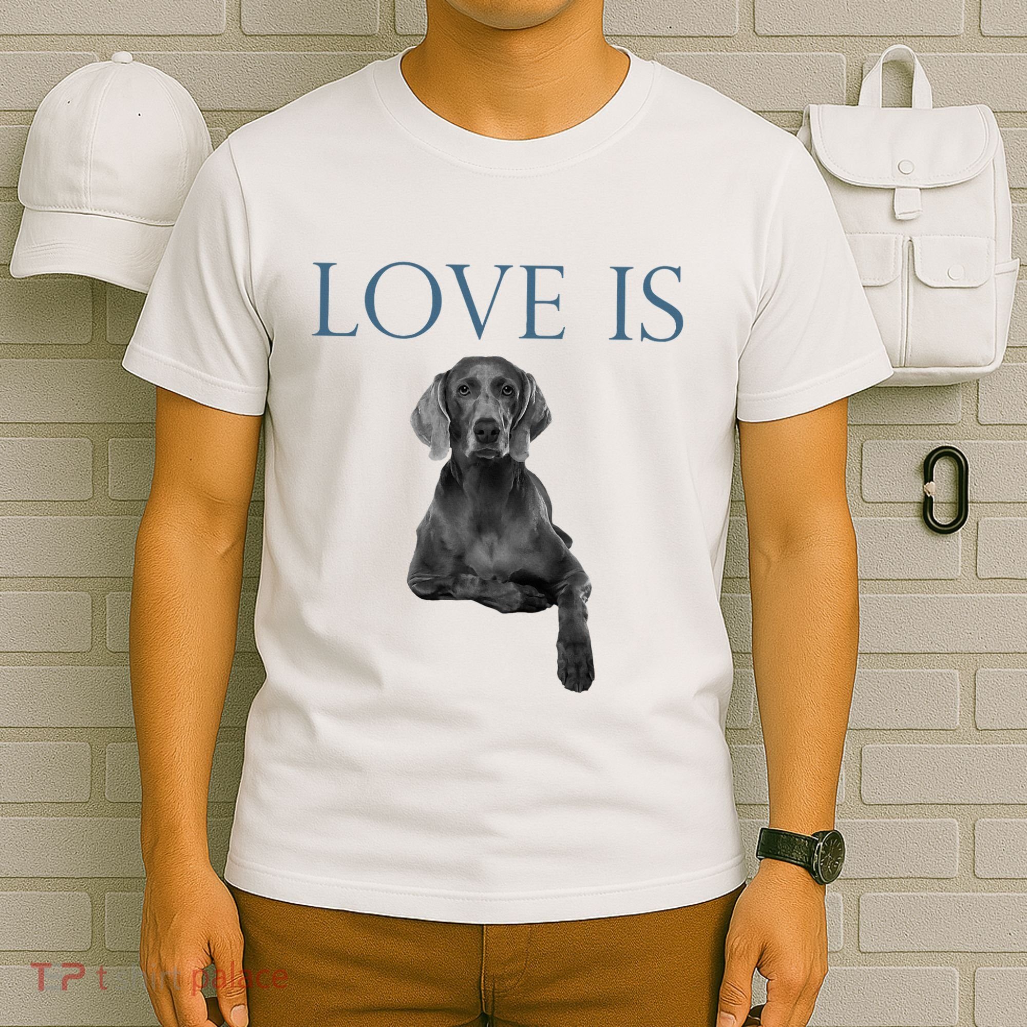 Love Is Weimaraner T-Shirt