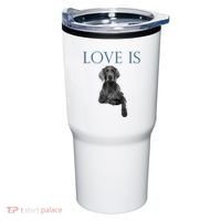 Love Is Weimaraner Tumbler thumb 0
