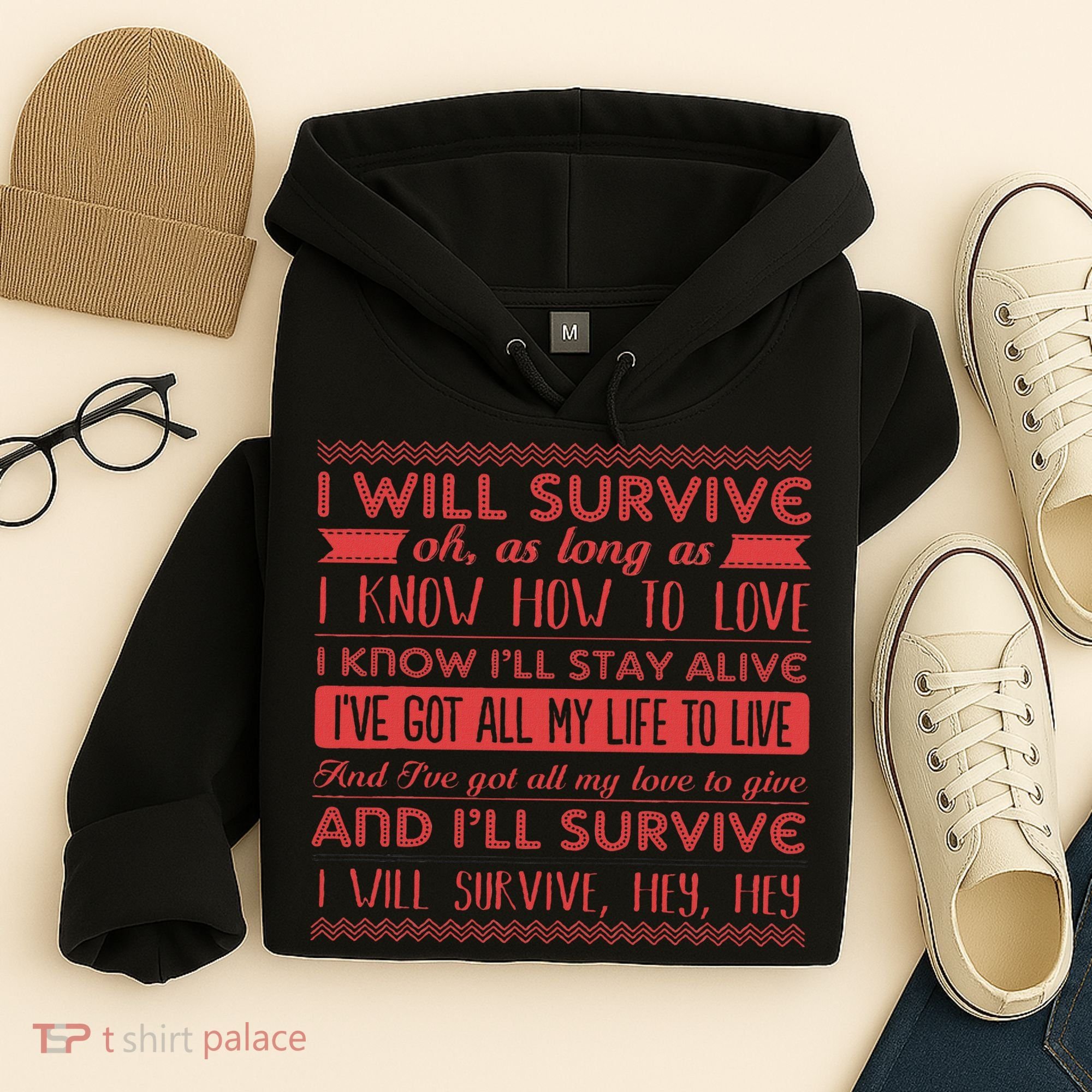 Lyriclyfe I Will Survive Hoodie